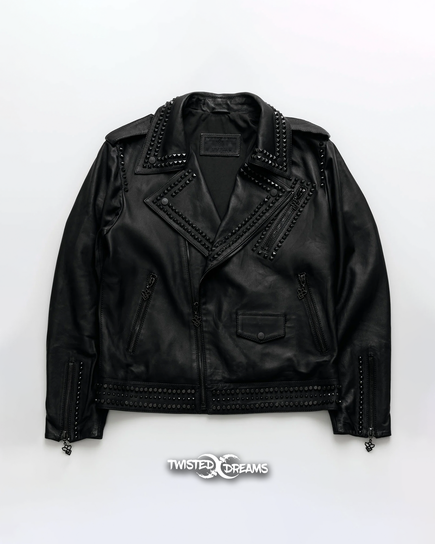 Native American Studded Leather Jacket