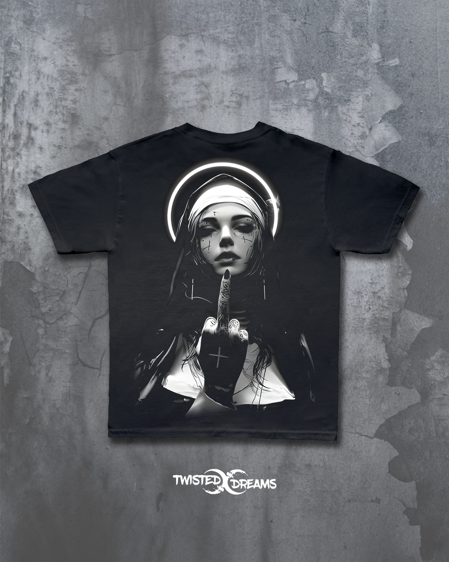 Rebel Nun Halo Tee
